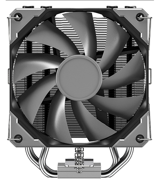 Кулер Cooler ID-Cooling SE-214-XT BASIC черный/серебристый 120мм алюминий+медь 1800rpm 27db 4-pin 180W 150мм