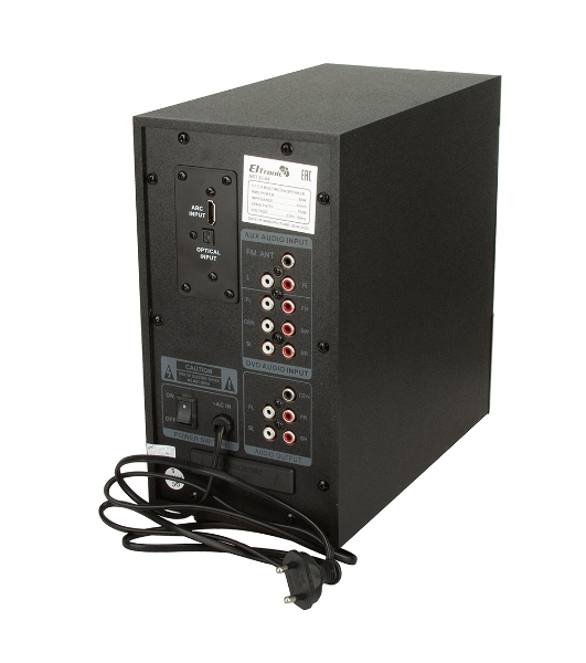 Акустическая система ELTRONIC (20-84) HOME SOUND черный