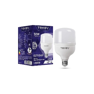 Лампа светодиодная TOKOV ELECTRIC 50Вт HP 4000К Е40/Е27 176-264В