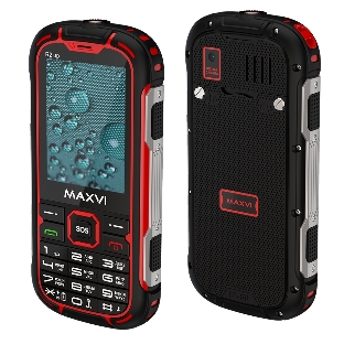 Мобильный телефон Maxvi R2 up красный