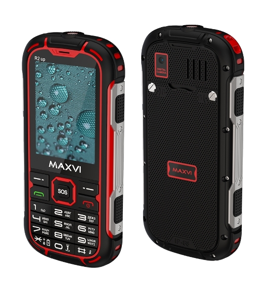 Мобильный телефон Maxvi R2 up красный