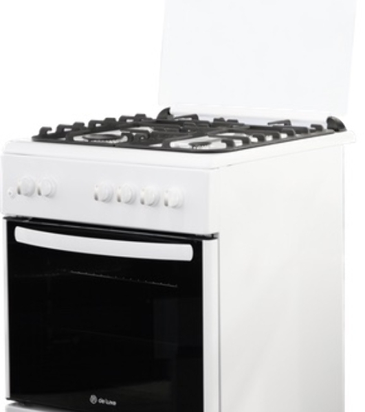 Газовая плита De Luxe 606040.24-001г(кр)чр белый