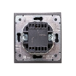 Выключатель Kranz STRONG 1 кл с подсветкой 10А с/у графит, фото5