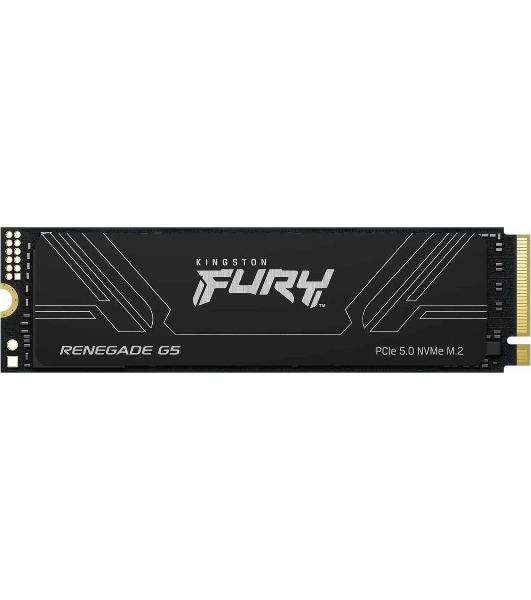 Накопитель SSD Kingston Fury Renegade, 2Tb, M.2(22x80мм), NVMe, PCIe 5.0 x4, 3D TLC, R/W 14700/14000Mb/s, IOPs 2 200 000/2 200 000, TbW 2000, DWPD 0.5 (12 мес)