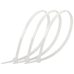 Хомут кабельный ЭРА Simple 2.5х100 NO-224-186 белый (уп. 100 шт), фото 1