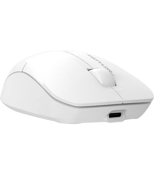 Мышь беспроводная A4Tech Fstyler FG15CS Air2 белый, 1200 dpi, радиоканал, USB, кнопки - 3