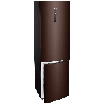 Холодильник Haier C4F740CLBGU1 коричневый двухкамерный 286/115л морозилка снизу, No Frost, фото7