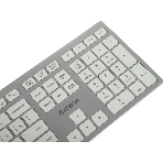 Клавиатура проводная A4Tech Fstyler FX50, USB, белый, фото4