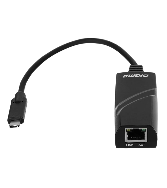 Сетевой адаптер Ethernet Digma D-USBC-LAN1000