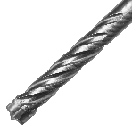 Бур по бетону Denzel цельная крестовая пластина, 8x215 мм, SDS PLUS, фото6