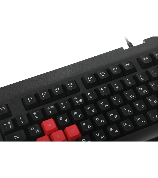 Клавиатура проводная A4Tech Bloody Q100 USB черный