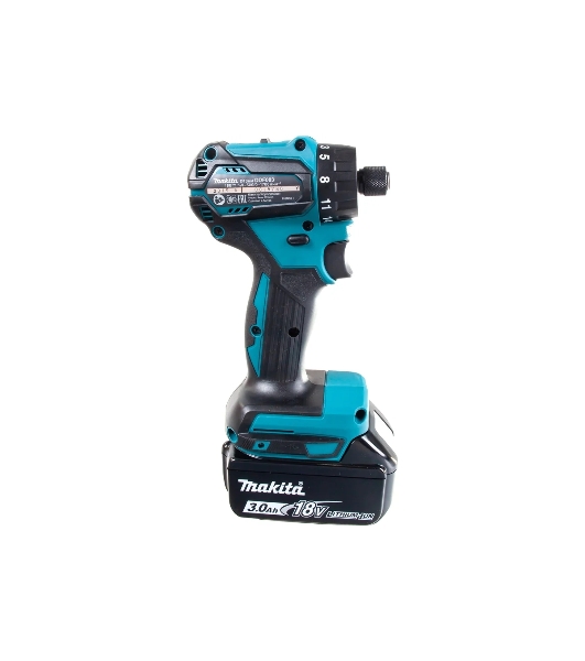 Дрель-шуруповерт Makita DDF083RFE, 18 В, 3 Ач, 40 Нм, бесщеточный