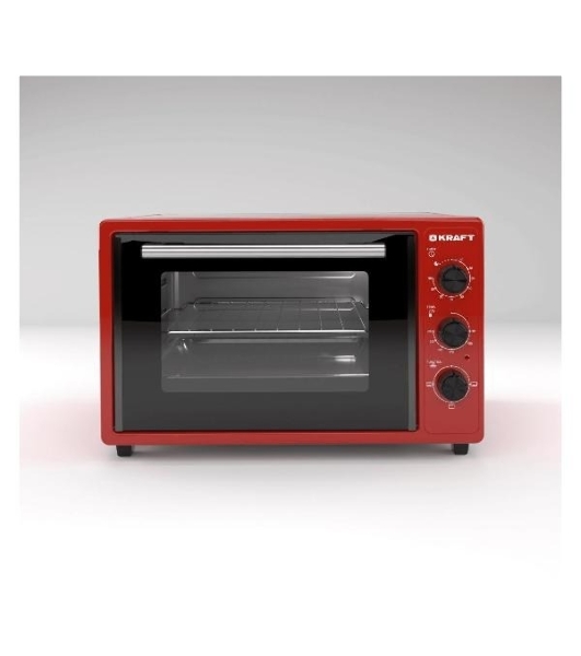 Мини-печь KRAFT KN-MO 3900 FR красный