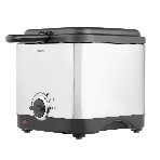Фритюрница Centek CT-1430 серебристый, 900 Вт, 1.5 л, 0.5 кг, антипригарное покрытие, фото 1