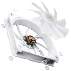 Вентилятор для корпуса JONSBO ZF-120W (120x120x25мм, 4-pin PWM, ARGb, 61.0CFM, 28.9dBA, 1500RPM, белый, 3pcs), фото2