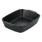 Форма для запекания MATTE BLACK прямоугольная 29,5х20,5х6,5см, жаропрочная керамика, фото 1