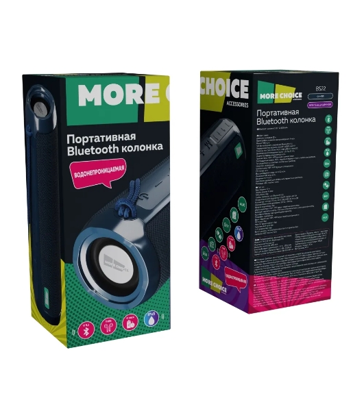 Колонка портативная More Choice BS22 Blue