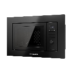 Встраиваемая микроволновая печь Kuppersberg HMW 621 B, объем 20 л, мощность 800 Вт, 5 уровней мощности, гриль, 8 автоматических программ, размораживание, кнопочное управление/утапливаемый поворотный переключатель, черный, фото3