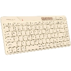 Клавиатура беспроводная A4Tech Fstyler FBK26C AS, USB, Bluetooth/Радиоканал, бежевый, фото9