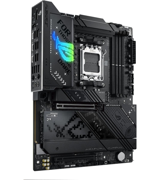 Материнская плата ASUS ROG STRIX X870-F GAMING WIFI, AM5, AMD X870, 4xDDR5, 2xSATA, 4xM.2, 1xPCI-E 5.0 x16, 1xPCI-E 4.0 x4, 1xHDMI, 1xDP, 2xUSB-C USB4, 1xUSB-C 10Gbps, 5xUSB-A 10Gbps, 4xUSB-A 5Gbps, 1x 2.5Gb LAN, 2x3.5 мм, 7.1, ATX