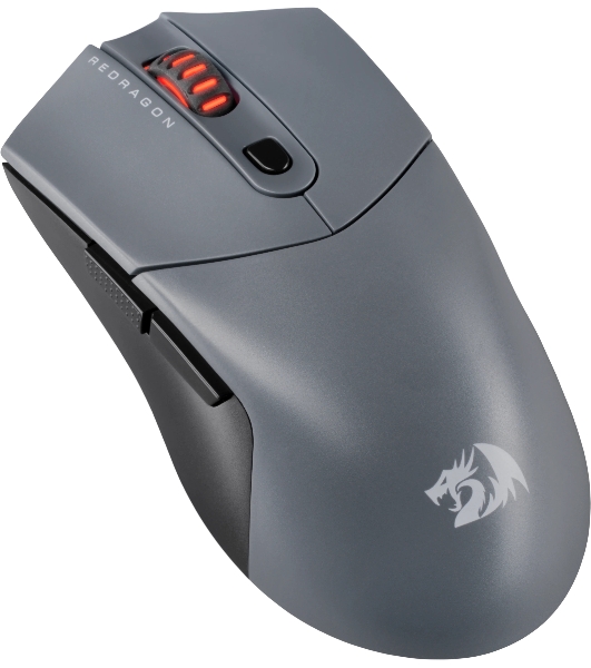 Мышь беспроводная/проводная REDRAGON St4r Pro черный, 26000 dpi, радиоканал, Bluetooth, USB, кнопки - 6