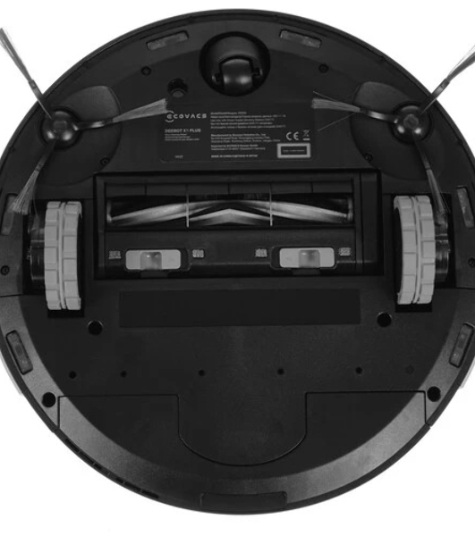 Робот-пылесос Ecovacs Floor Cleaning Robot DEEBOT X1 PLUS (EU версия) черный, 5200 мА*ч Li-Ion, уборка влажная/комбинированная/сухая, пылесборник контейнер 0.38 л