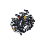Шредер Office Kit S210N 3,9x38 белый (секр.P-4) фрагменты 16лист. 35лтр. скрепки скобы пл.карты CD, фото3