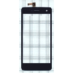 Сенсорное стекло (тачскрин) для OPPO Mirror R819, черное, фото 1