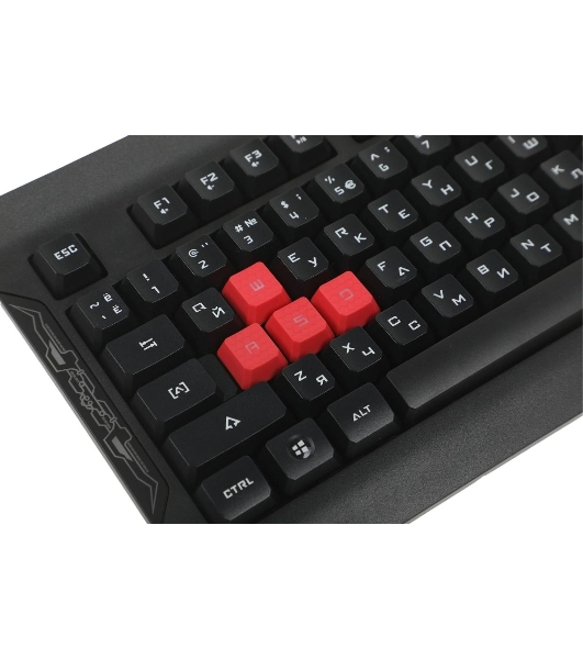 Клавиатура проводная A4Tech Bloody Q100 USB черный