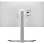 Монитор 27' LG UltraFine 27UP650K-W IPS 3840x2160, 60 Гц, 5 мс, 16:9, 400 кд/м², 2xHDMI 2.0, DP 1.4, 3.5 мм, черный/серебристый, фото5