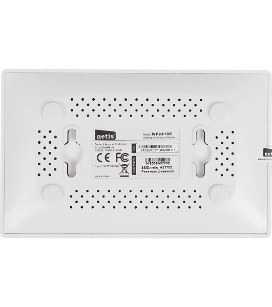 Роутер WRL Router Netis 300MBPS 10/100M 4P WF2419E