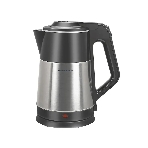 Чайник электрический BACKMAN BM-TEA 727 2,3 л, 2200 Вт, серебристый/черный, фото 1