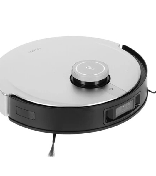 Робот-пылесос Ecovacs Floor Cleaning Robot DEEBOT X1 PLUS (EU версия) черный, 5200 мА*ч Li-Ion, уборка влажная/комбинированная/сухая, пылесборник контейнер 0.38 л