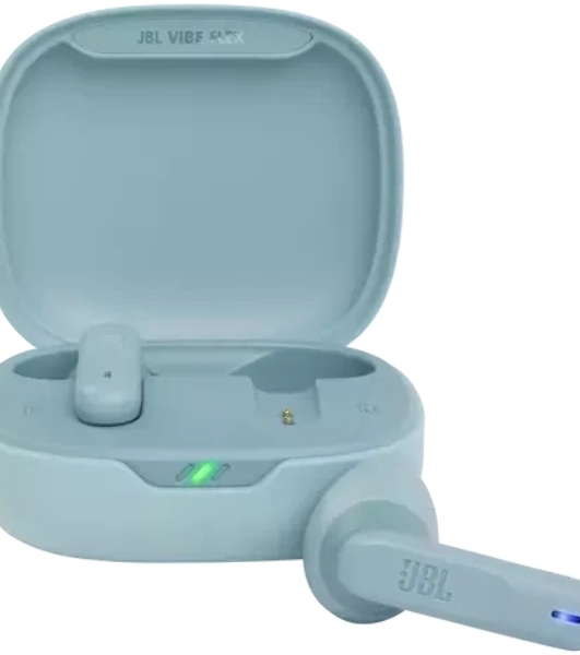 Наушники TWS JBL Wave Flex мятный, вкладыши, Bluetooth, быстрая зарядка, до 8 ч