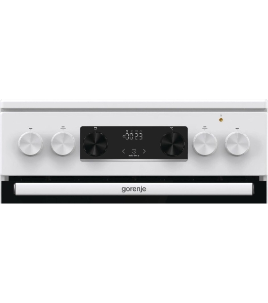 Плита электрическая Gorenje GECS5C70WA белый, конфорок 4 электрических, духовка 70 л, 50 см x 85 см x 59.4 см