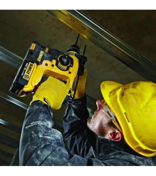 Перфоратор DeWalt DCH253M2-QW, SDS-plus, 18 В, 2.1 Дж, от аккумулятора