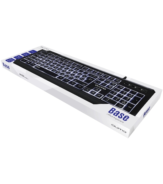 Клавиатура Qumo Office Base K59 проводная, USB Type-A, чёрный