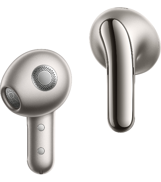 Наушники TWS Xiaomi Buds 5 серый, вкладыши, Bluetooth, активное шумоподавление, до 6 ч