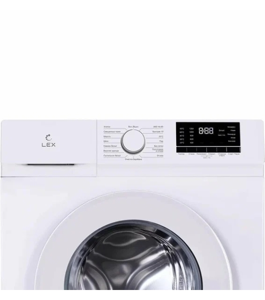 Стиральная машина LEX LWM10012WID белый, загрузка фронтальная 10 кг, 1200 об/мин., класс: А++