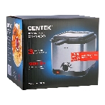 Фритюрница Centek CT-1430 серебристый, 900 Вт, 1.5 л, 0.5 кг, антипригарное покрытие, фото6