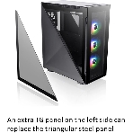 Компьютерный корпус Thermaltake Divider 500 TG ARGb CA-1T4-00M1WN-01 Black/Win/SPCC/Tempered Glass*4/120мм ARGb Fan*3/120мм Standard Fan*1 (527880), фото5