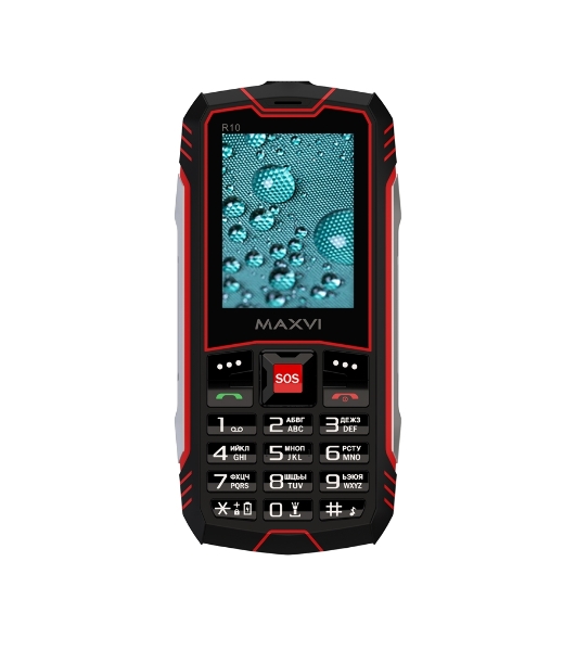 Мобильный телефон Maxvi R10 красный