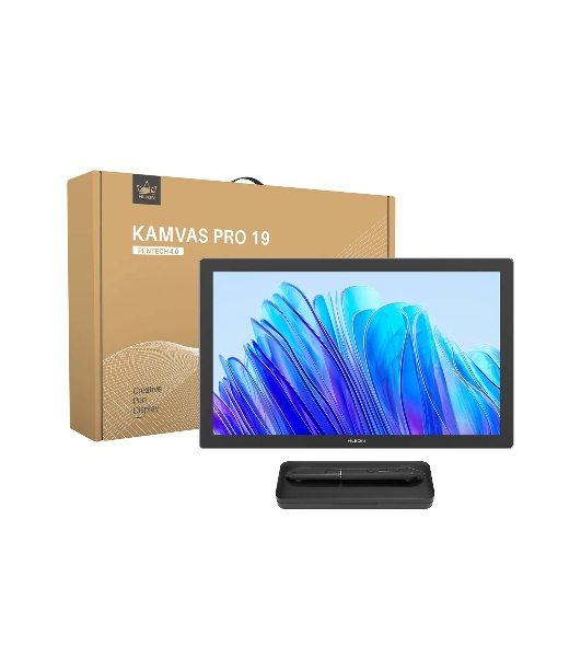 Графический монитор Huion Kamvas Pro 19, 18.4', 3840x2160, 16384 уровней, USB Type-C
