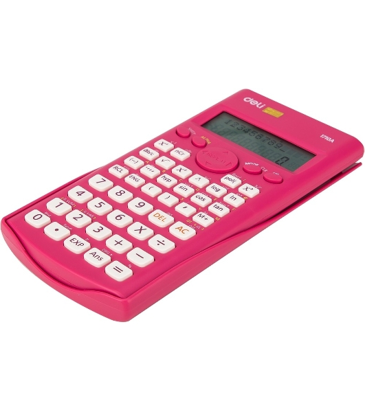 Калькулятор научный Deli E1710A/RED красный 10+2-разр.