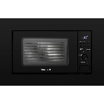 Встраиваемая микроволновая печь Weissgauff HMT-620 B Grill черный, 20 л, 700 Вт, переключатели - кнопки/поворотный механизм, фото 1