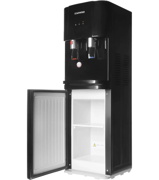 Кулер для воды Starwind SW-1113EB, верхняя загрузка, нагрев 95 °С, охлаждение 10 °С, черный