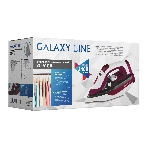 Утюг Galaxy Line GL 6108 бордовый/белый, 2400 Вт, 50 г/мин, 230 г/мин, 500 мл, фото2