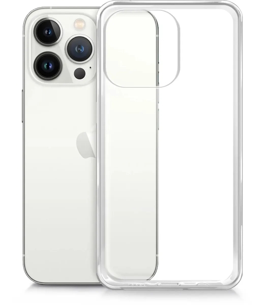 Чехол (клип-кейс) BoraSCO для Apple iPhone 13 Pro прозрачный