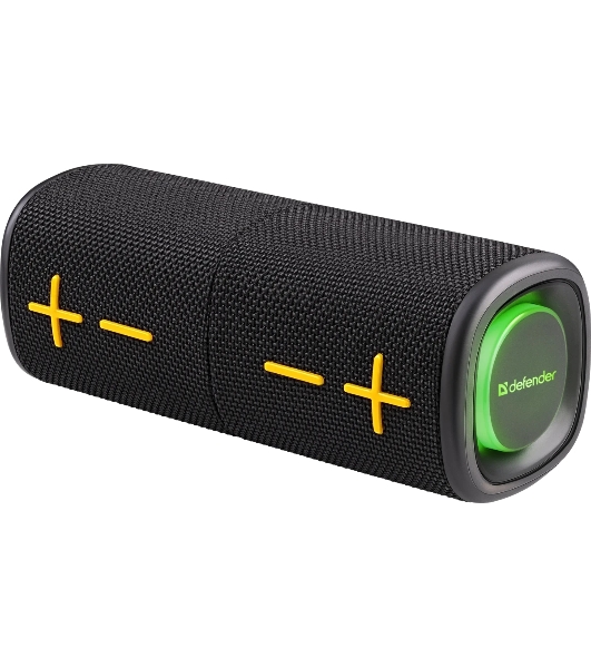 Колонка портативная Defender Union black (20Вт, 2.0 стерео, Bluetooth, питание от аккумулятора)