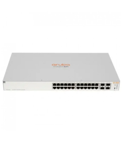 Коммутатор HPE Instant On 1930 JL683B, 24×1 Гбит/с PoE+ + 4×10 Гбит/с SFP+, настраиваемый